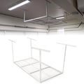 Ceiling Storage White x Storage Adjustable Length Garage Width Kojem 36" Overhead 3x6 72" x Rack, 40" Height,