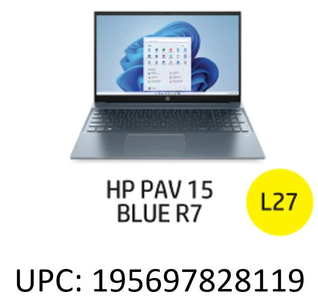 15-eh1070wm Blue, 15.6" SSD, Pavilion Horizon Windows FHD, Ryzen AMD 512GB 7-5700U, 11, RAM, HP 8GB