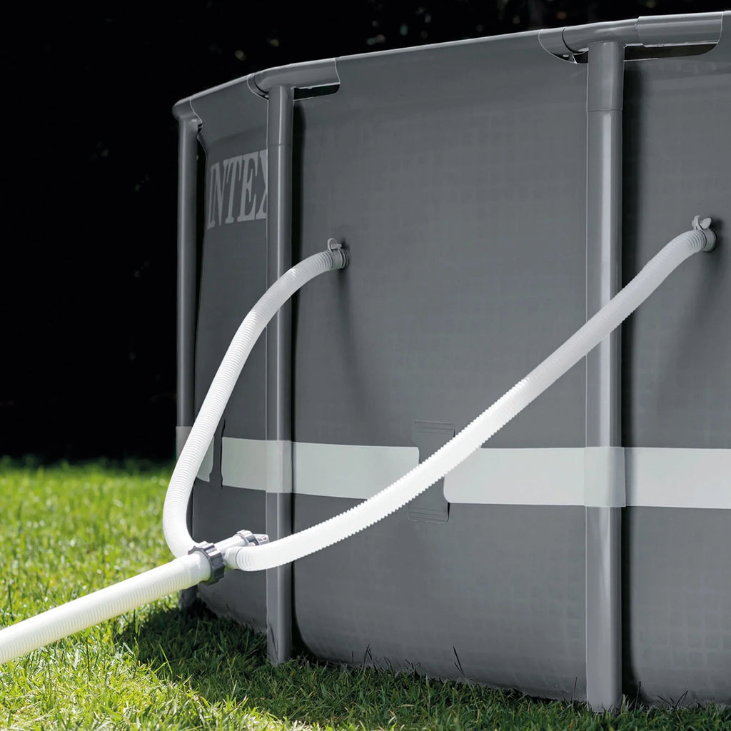& with Ultra 18' Robot Intex XTR 52" Pump Above Vacuum Set Pool Ground x