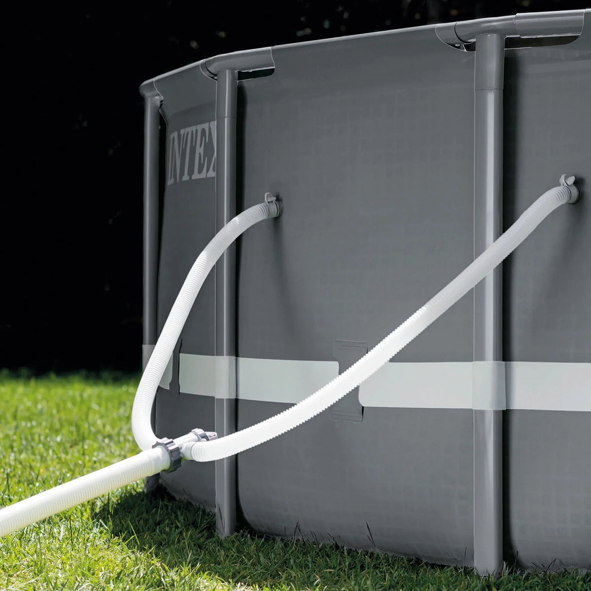 & with Ultra 18' Robot Intex XTR 52" Pump Above Vacuum Set Pool Ground x