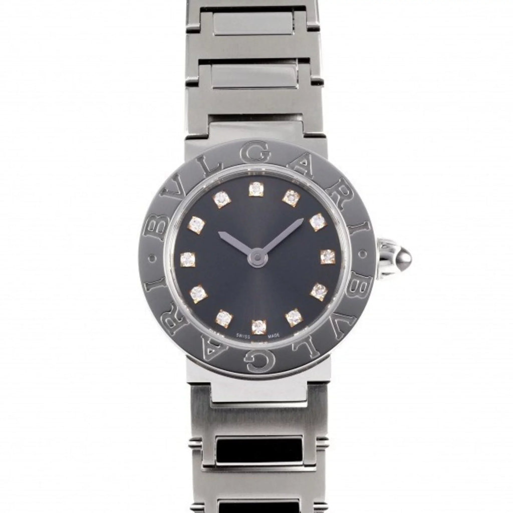 dial ladies (Good) gray Pre-Owned BVLGARI BBL23C6SS/12 watch Bulgari