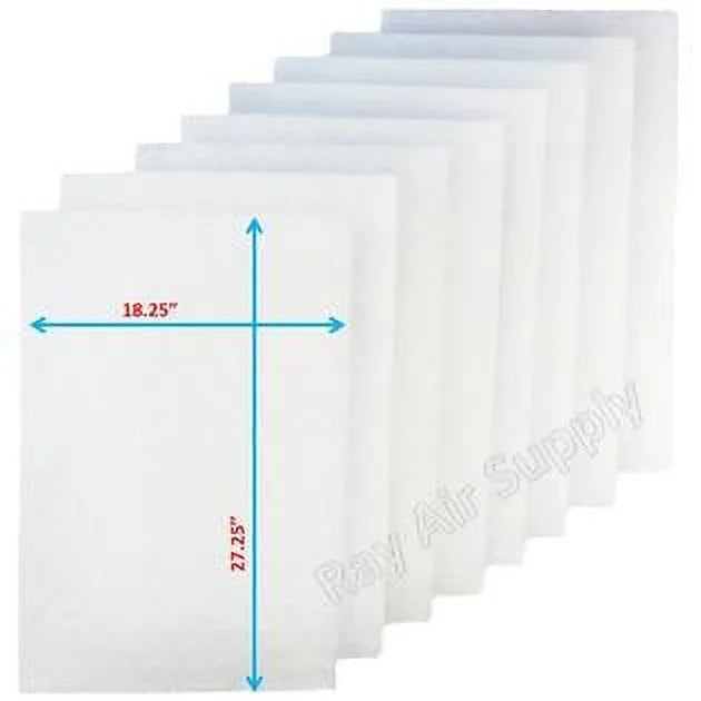 Replacement WHITE 20x30 Respicaire (4 Cleaner 95 SUPPLY Pads Filter Refills Pack) Air RAYAIR 20x30 MicroClean with Compatible CG
