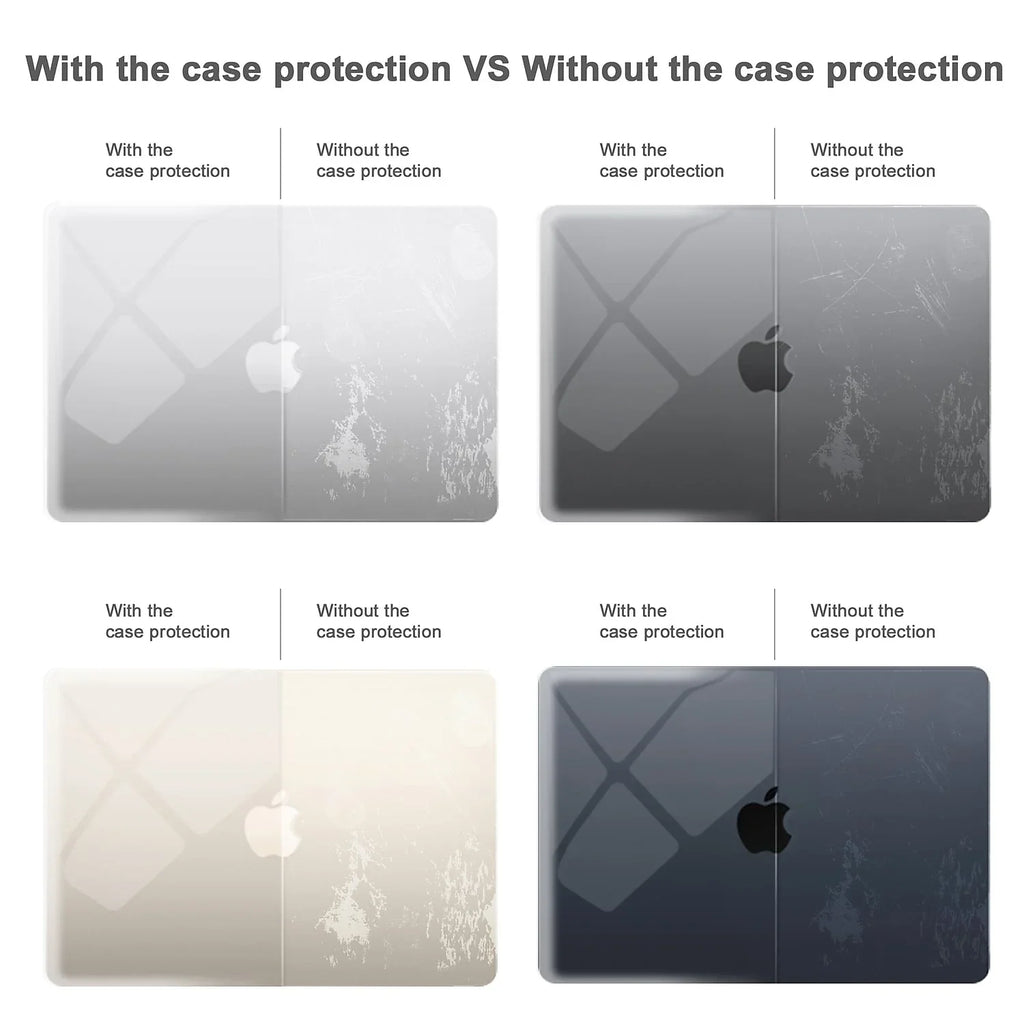 Keyboard Clear (TP-CYC-K-MA13M2) Techprotectus Crystal Laptop Hard-Shell Cover with Sleeve