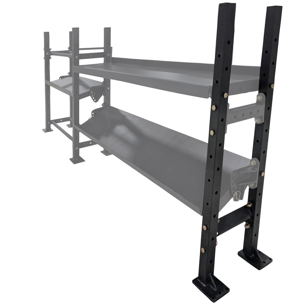 Uprights Fitness Mass Pair System Titan for Storage 45-in.