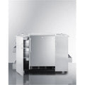 Cart 24 - Stainless Serving exterior for in. with Space Steel Refrigerator