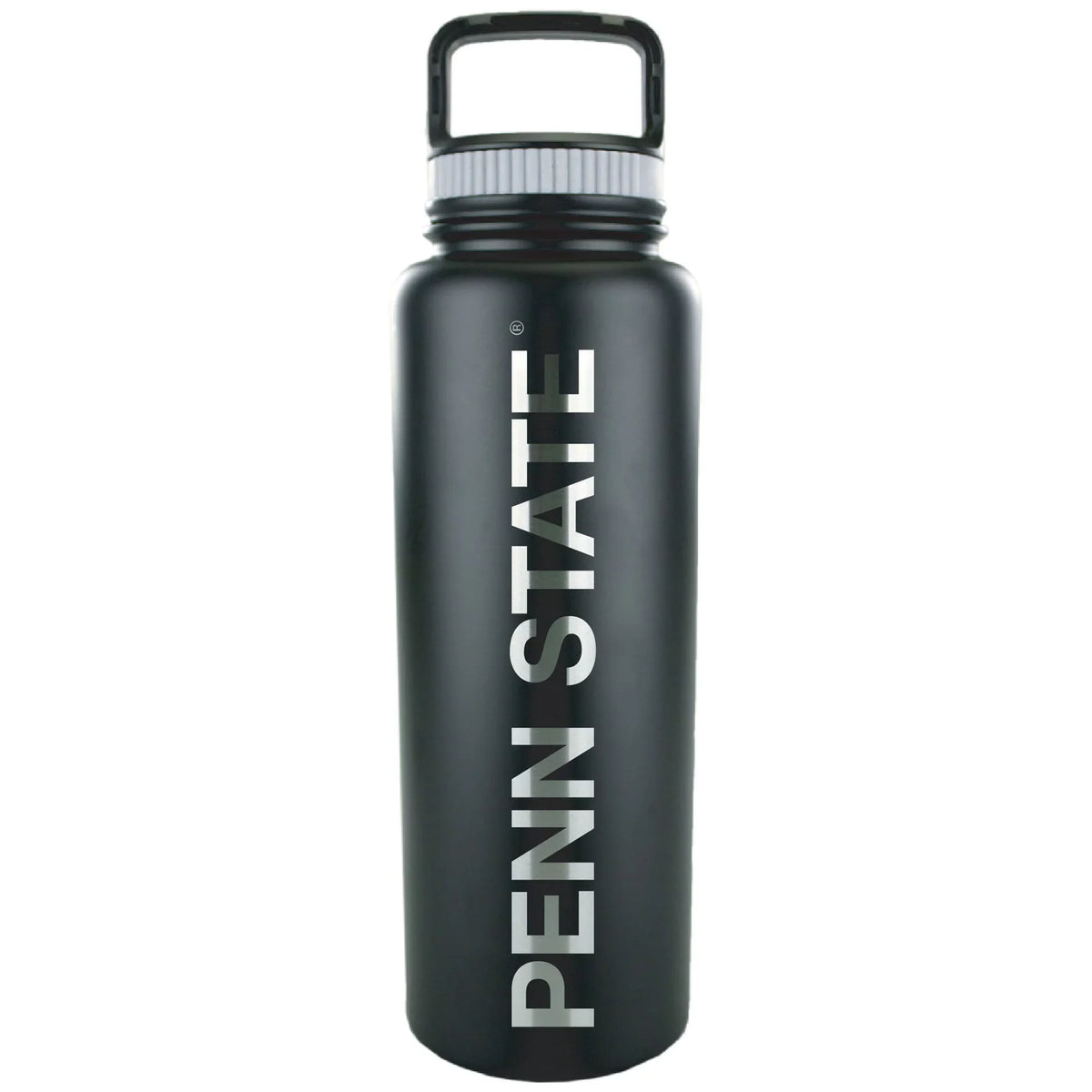 Matte Penn 32oz. State Black Growler Stainless Nittany Lions