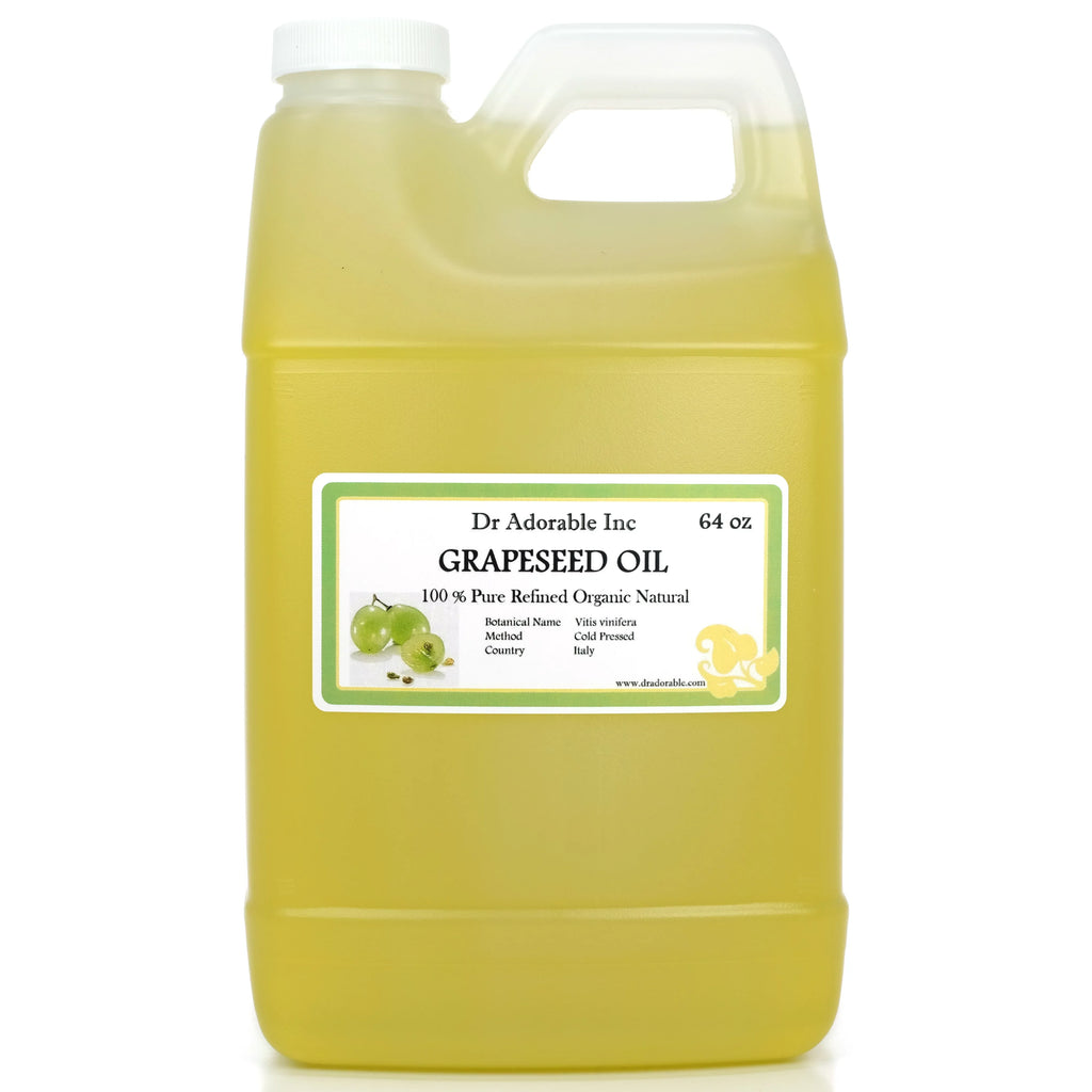Natural Adorable Dr. - 100% - oz Cold Oil - Hair Pressed Pure 64 Skin Organic Grapeseed