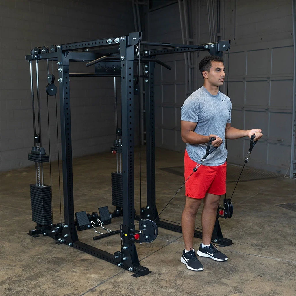 Weight Body-Solid Trainer with Attachment Stacks Functional