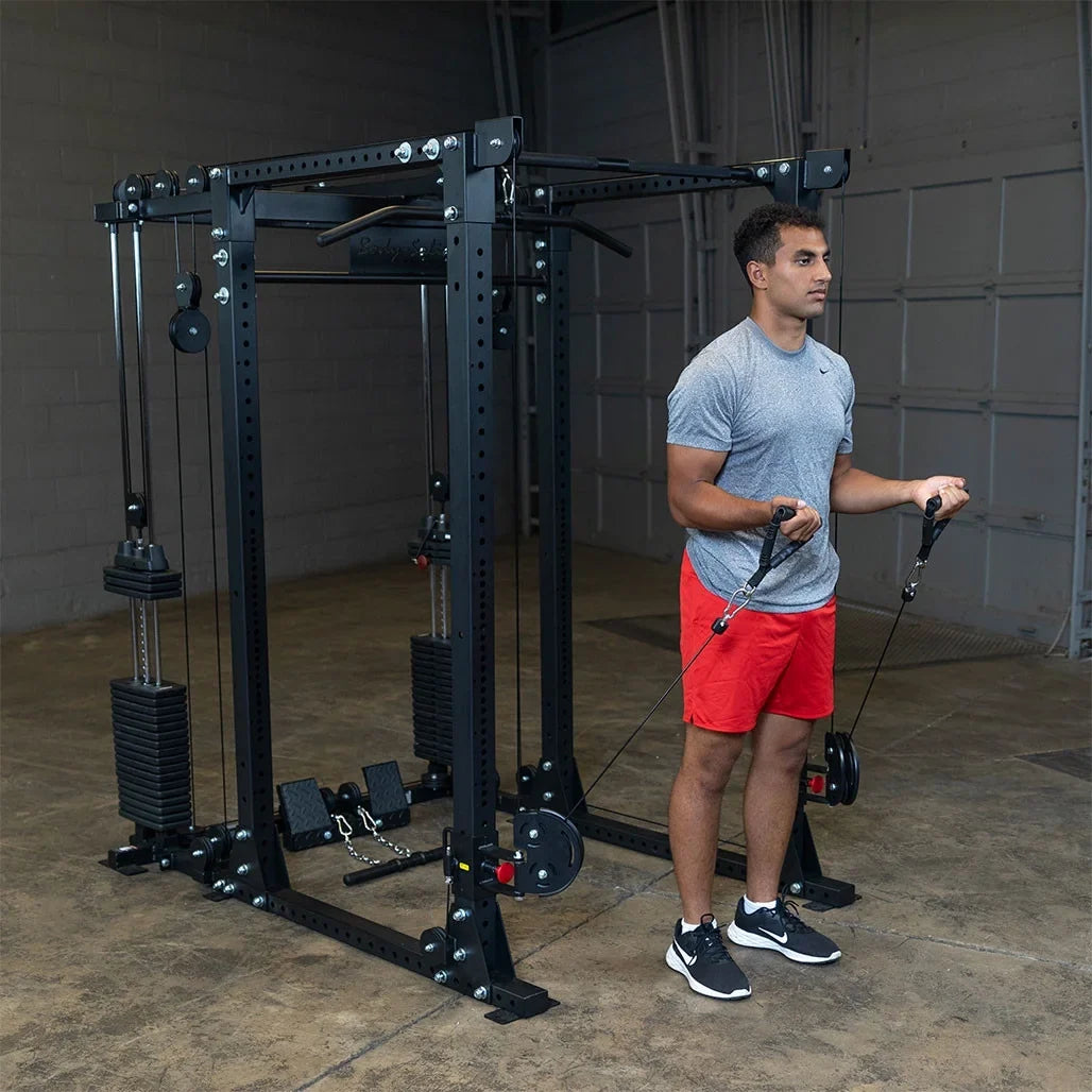 Weight Body-Solid Trainer with Attachment Stacks Functional