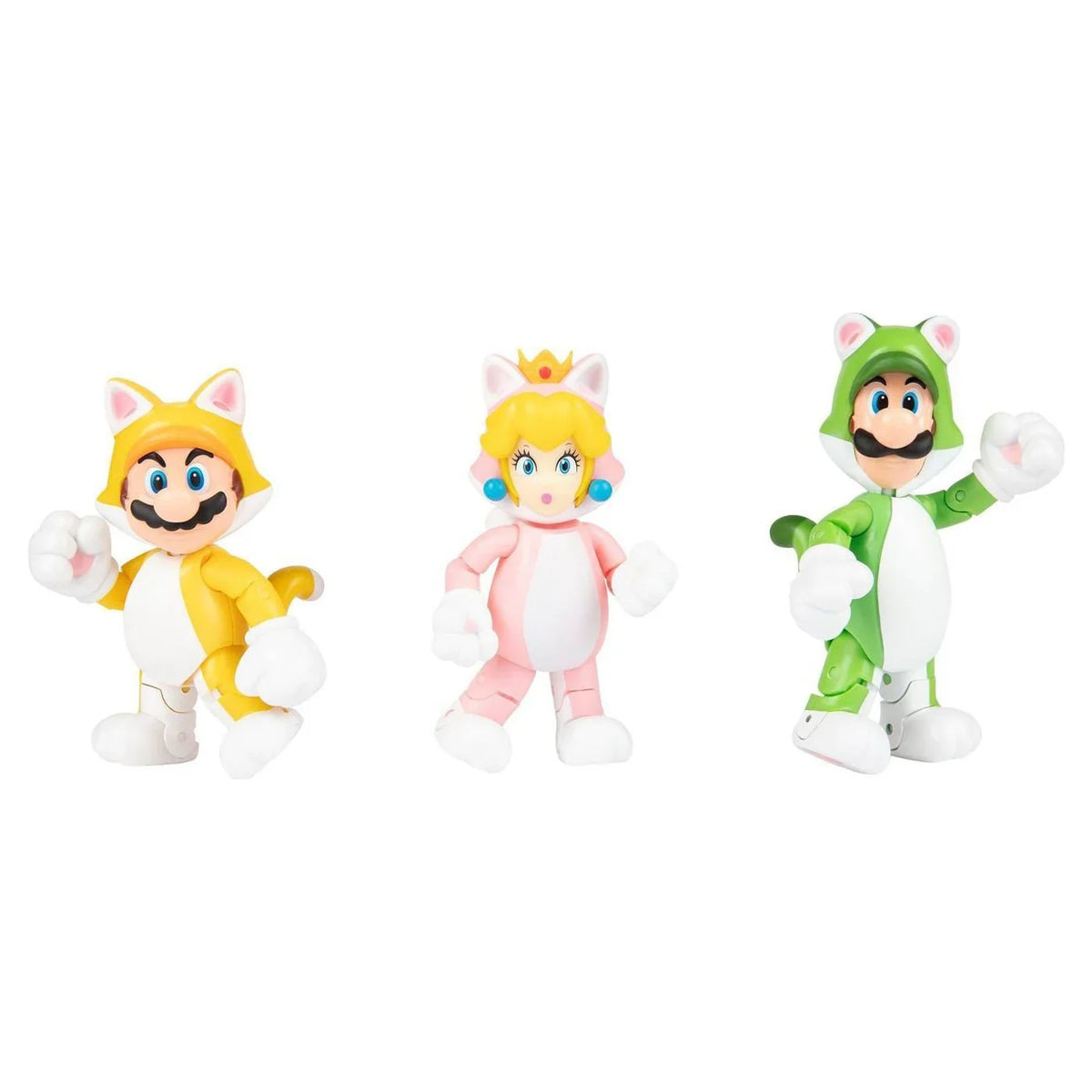 World Pack Figure Luigi Mario Mario Cat Fury Toy Multi Peach 3D Super Browsers