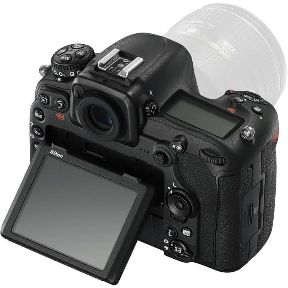 WiFi D500 4K SD Sandisk (Body + Camera 32GB Only) Battery DSLR + Extra Bundle Nikon 20.9MP