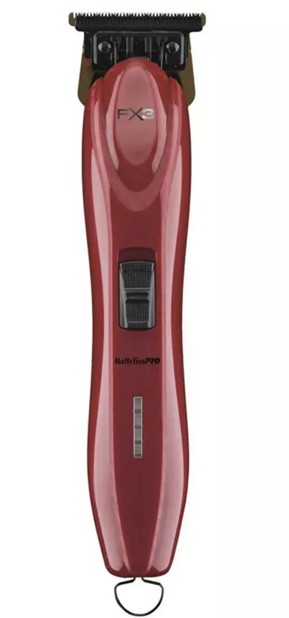BaByliss Trimmer #FXX3T Red Hair Zero-Gap Pro FX3 T-Blade High-Torque Cordless