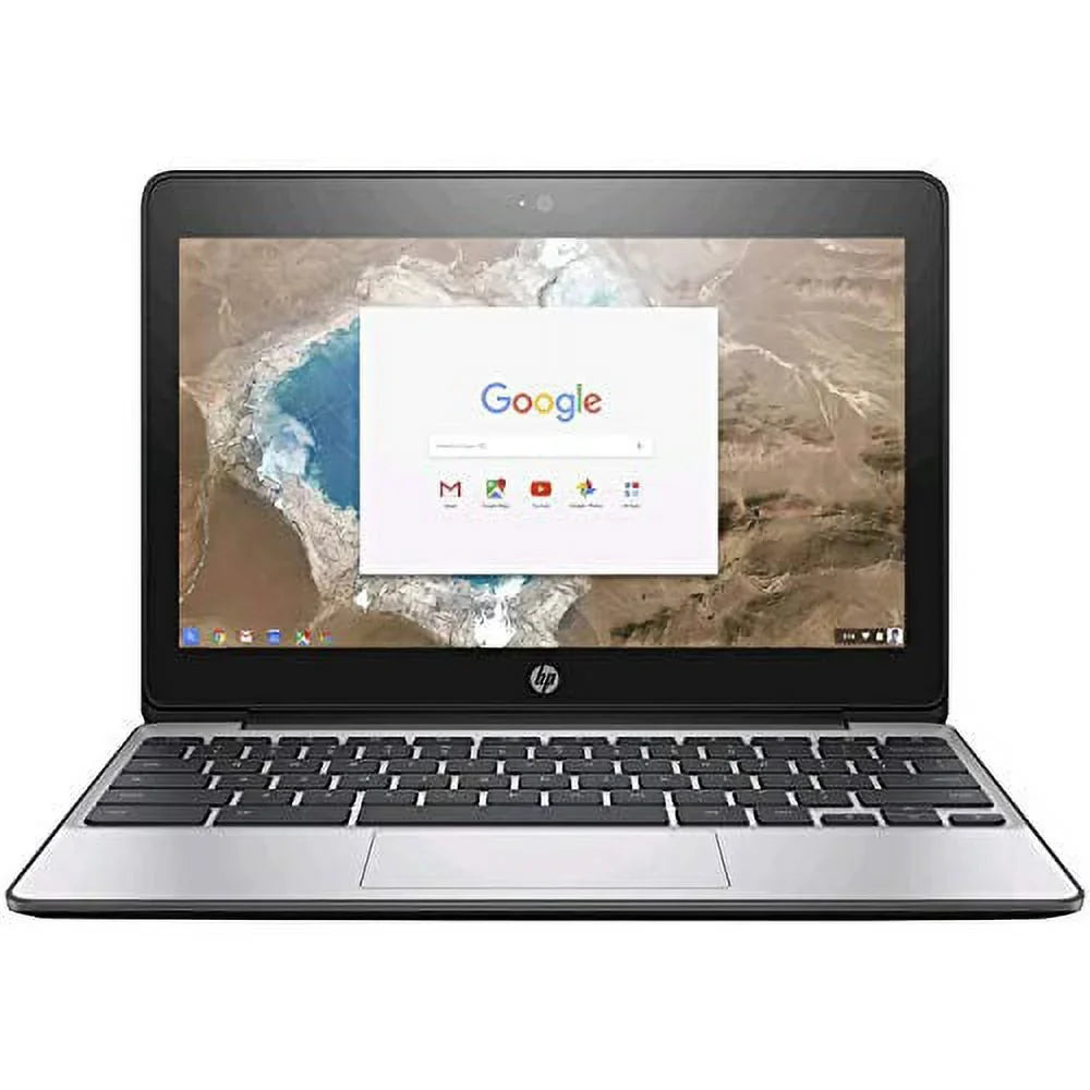 Celeron Memory (Refurbished) 1.60 400 Flash GHz Restored core OS Core) GB 16 11.6 inches HD 4 11 HP Intel Graphics (2 Dual RAM 16 GB 768 G5 EE Chromebook 1FX82UT#ABA 1366 N3060 Chrome SSD GB x