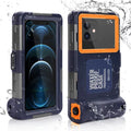 Case 6.9 Underwater Swimming Snorkeling Professional Phones Inch And Waterproof all [15m/50ft] Up Tecno with to Spark Housing 2020 Video LCD UrbanX Diving Lanyard Photo Surfing for Protective Go