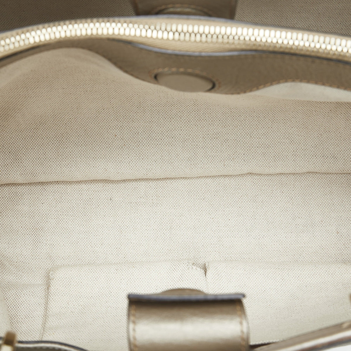 Leather Authenticated Brown Bamboo (Good) Shopper Unisex Pre-Owned Calf Medium Satchel