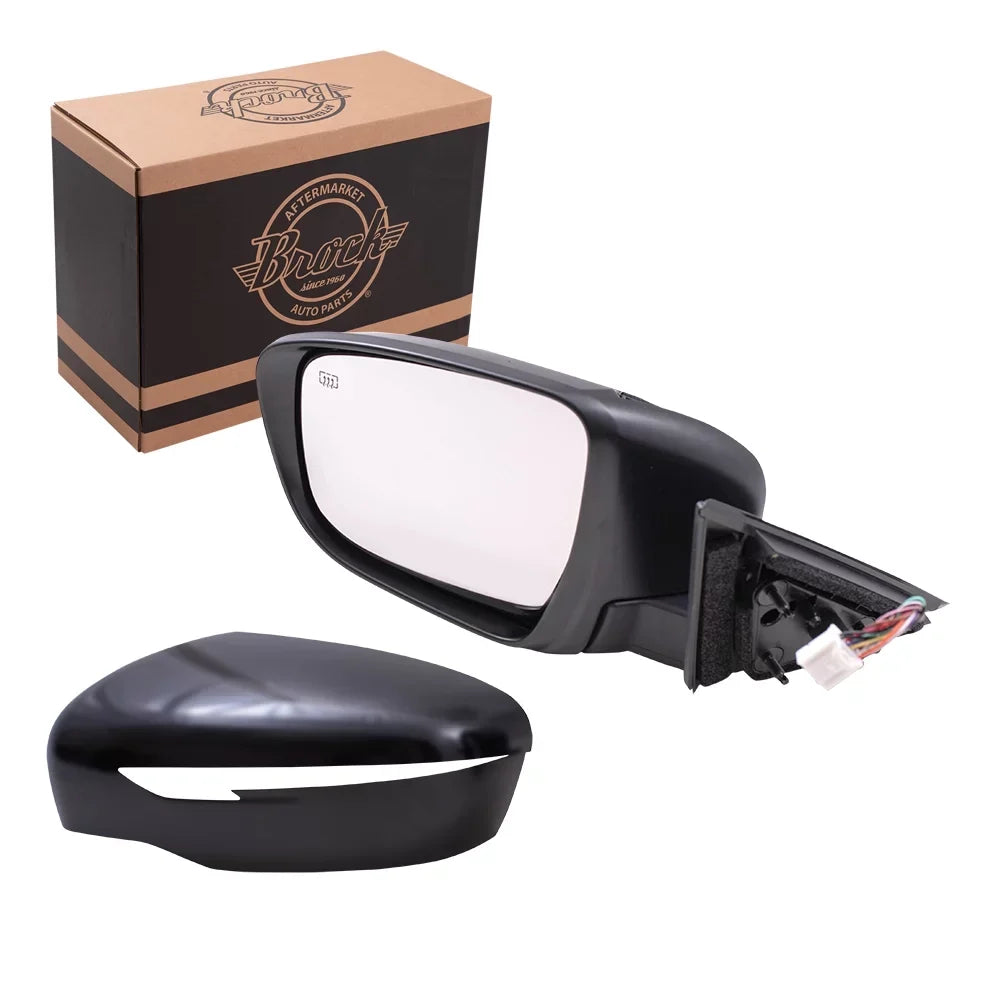 Korea Side Rogue Driver with Power Heated Door Signal Mirror 2017 Compatible Replacement with Camera