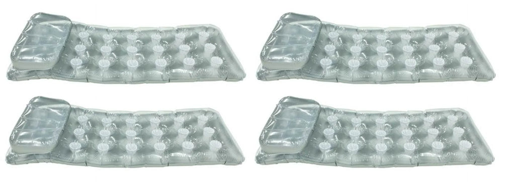 Lounger Mattress 18-Pocket Headrest Pack) (4 Suntanner Pool w/ | 58894EP Intex