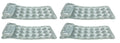 Lounger Mattress 18-Pocket Headrest Pack) (4 Suntanner Pool w/ | 58894EP Intex