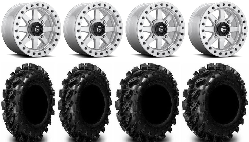 RZR 29.5" PRO Mh Ranger Fuel Bdlk Polaris 14" Lite XP XP / XP 900/1000 Swamp Tires Wheels / 1000 Maverick