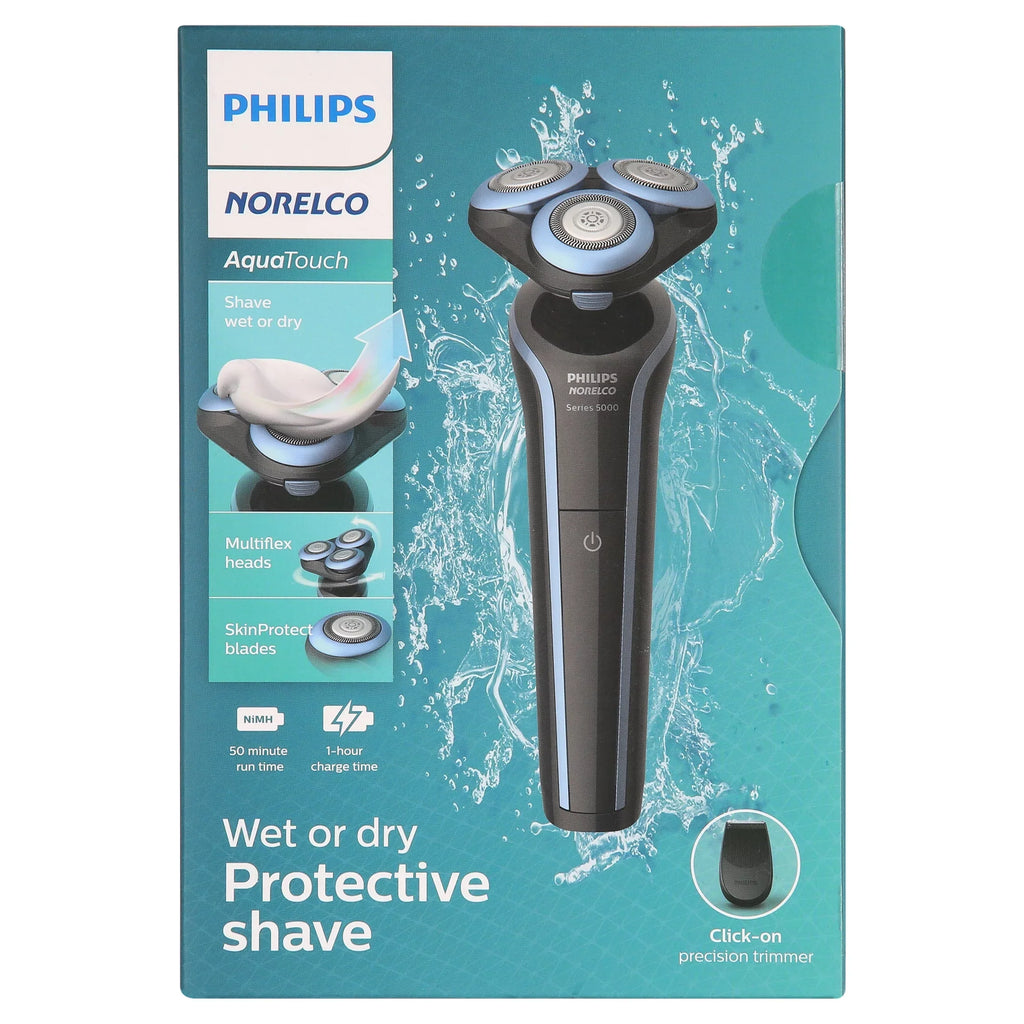 Electric 5000 Shaver Dry Wet Rechargeable Trimmer Men Philips Norelco Series Beard for Cordless
