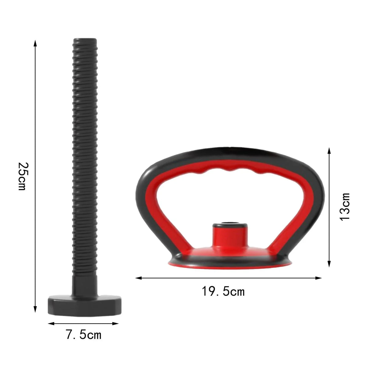 Weight Travel Handle Home Equipment Gym Kettlebell Bodybuilding,Kettle Handle,Kettlebell Handle Kettlebell Adjustable Exercise Grip,Dumbbells 1 Gear,Kettlebells Workout Portable Handle Weight