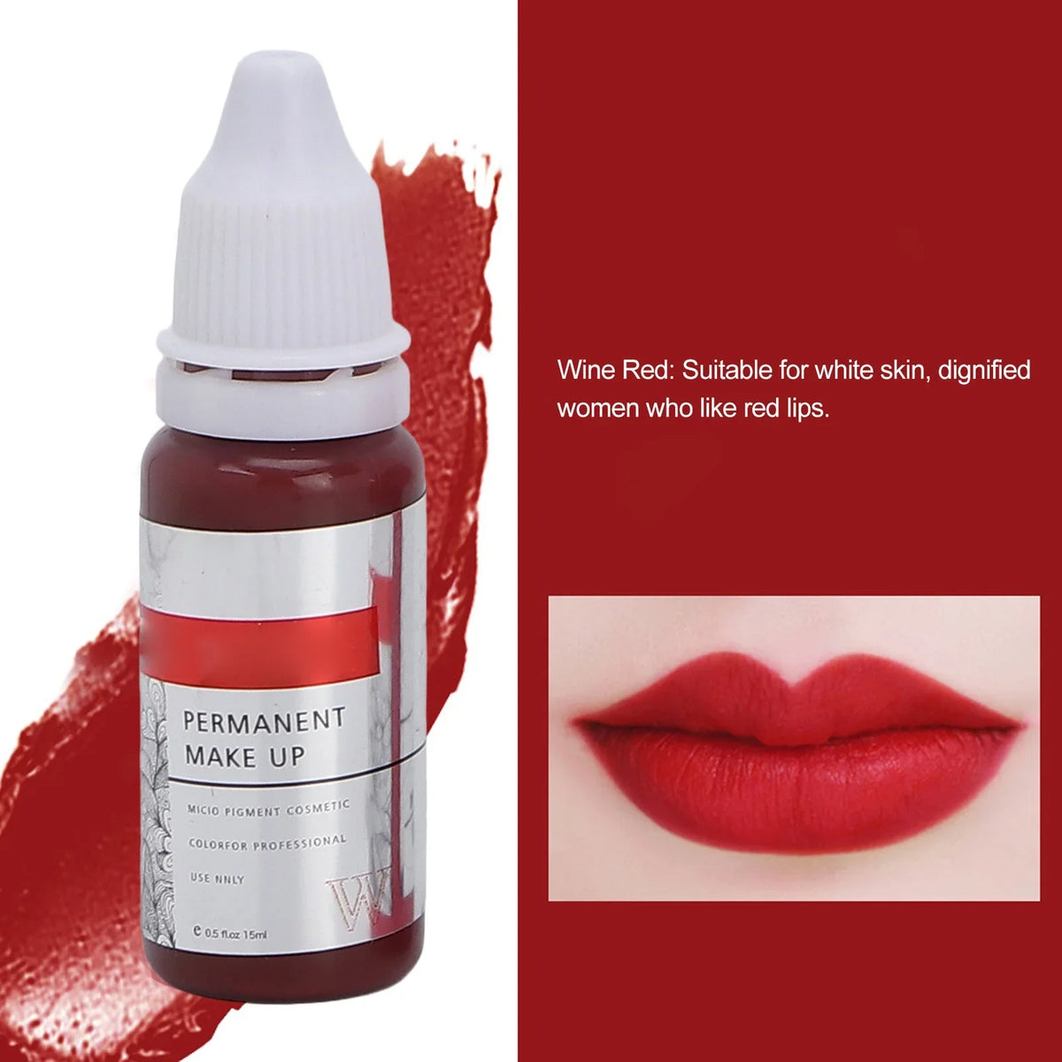 Microblading Color Ink Permanent 8pcs Tattoo Semi Lip Pigment 120ml Makeup