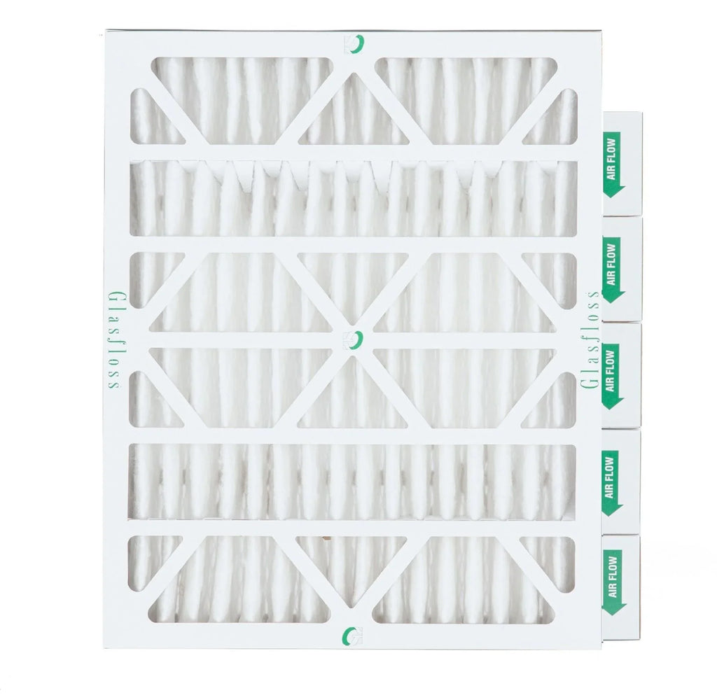 Actual 3-3/4 Pack 16x20x4 of Pleated x dimension: 13 19-1/2 x 6 Glasfloss. MERV by Inch 4" Filters Air 15-1/2