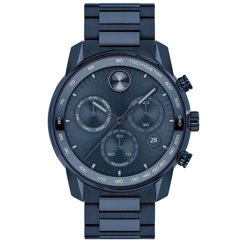 Bold Verso Men's Watch Dial Blue Movado