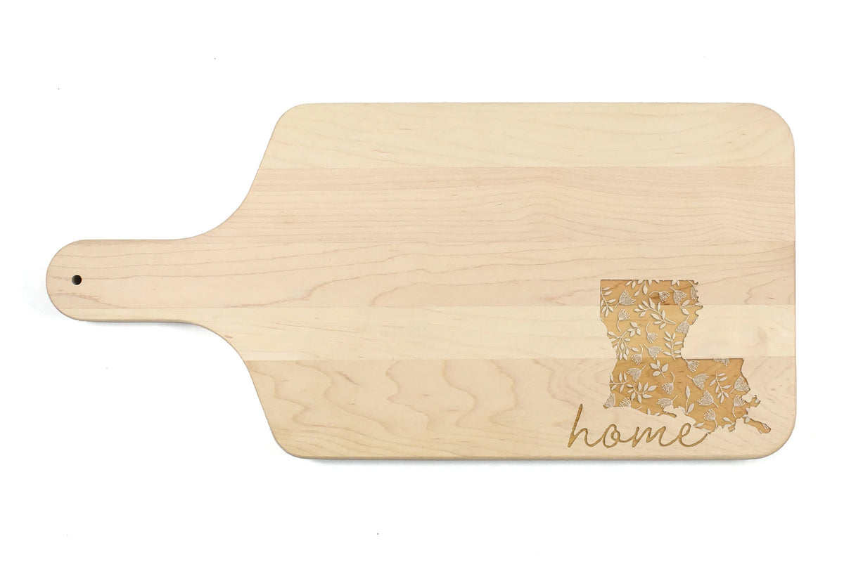 Paddle x Home Louisiana 8 Board State 17 Floral Maple Creative Cutting - Products