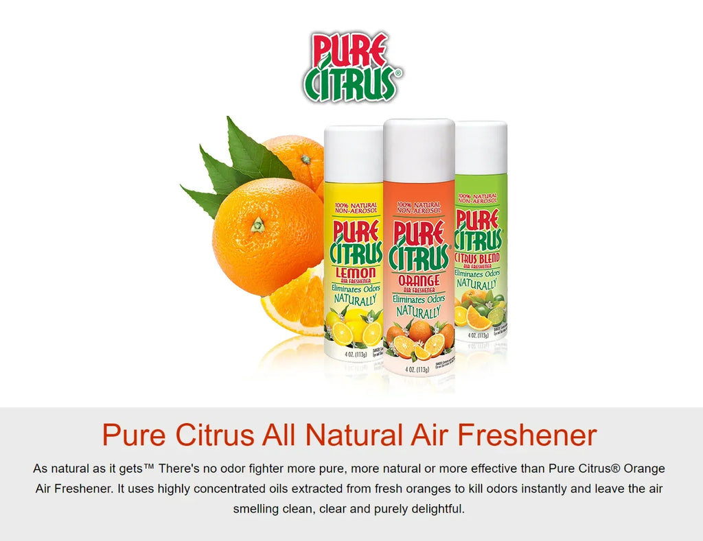 4 Non-Aerosol Freshener Refreshing 6) (Pack of fl Spray, Air Pure Orange oz Scent, NA228-6 Citrus