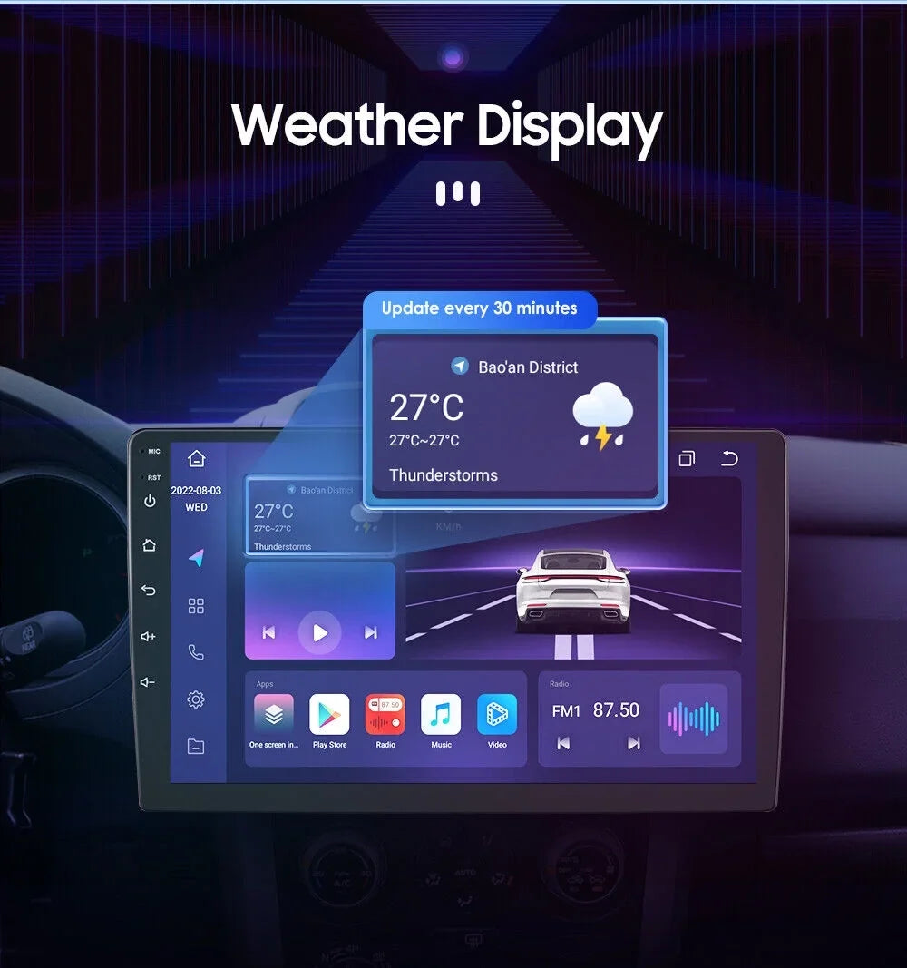 CAR GPS 4G STEREO CARPLAY 2016-2020 ANDROID RADIO 12 9" FOR CIVIC HONDA