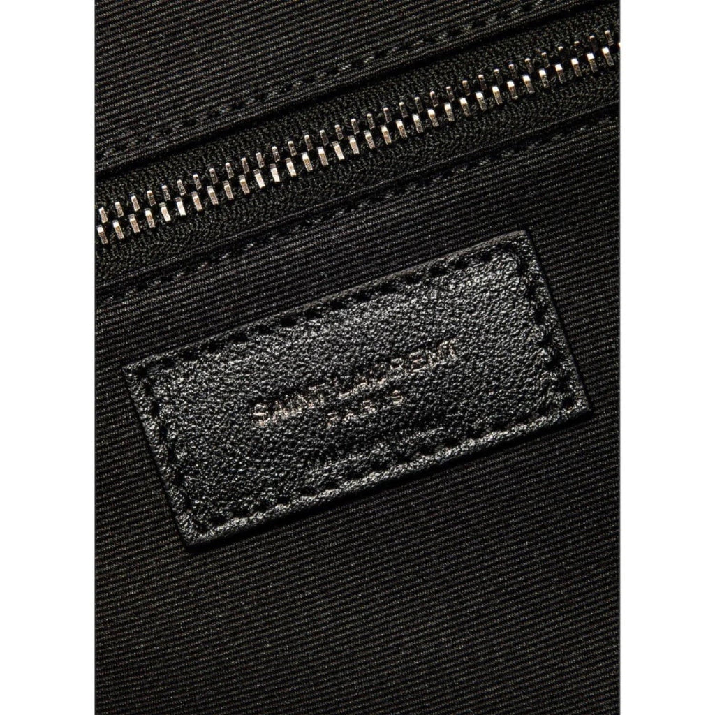 Calf Laurent Saint 525145 Leather Miles Bag Black Bowling New Logo Duffel