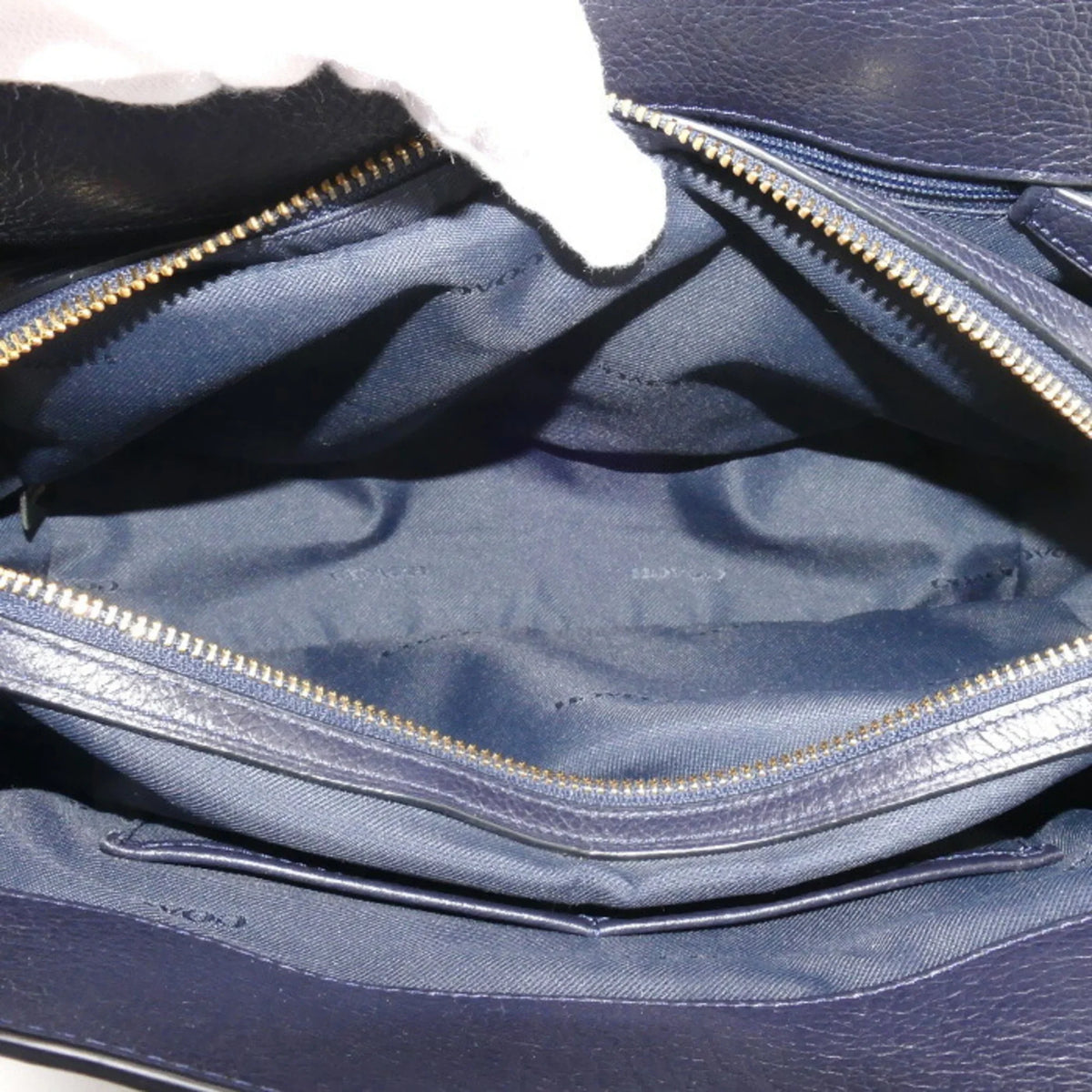 Shoulder 30 Bag (Good) 2Way Women's Pre-Owned Mercer 37575 Satchel Navy COACH