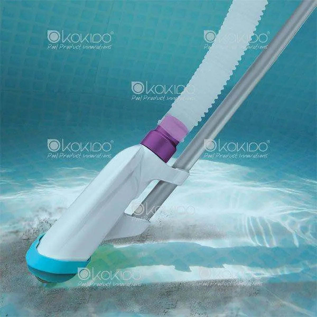 x Filter Intex Kokido Frame Pump B-VAC 30in Metal Pool with Swimming 10ft Vacuum