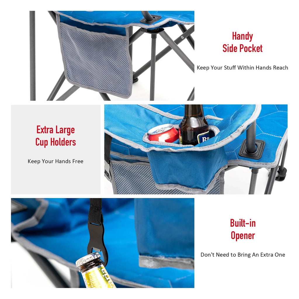 comfort Luxurious our for unmatched enthusiasts. Camping for Indulge XXL Big - premium in chair with exterior Chair - - 40"x8.5"x8" Tall 14.55 XXL People