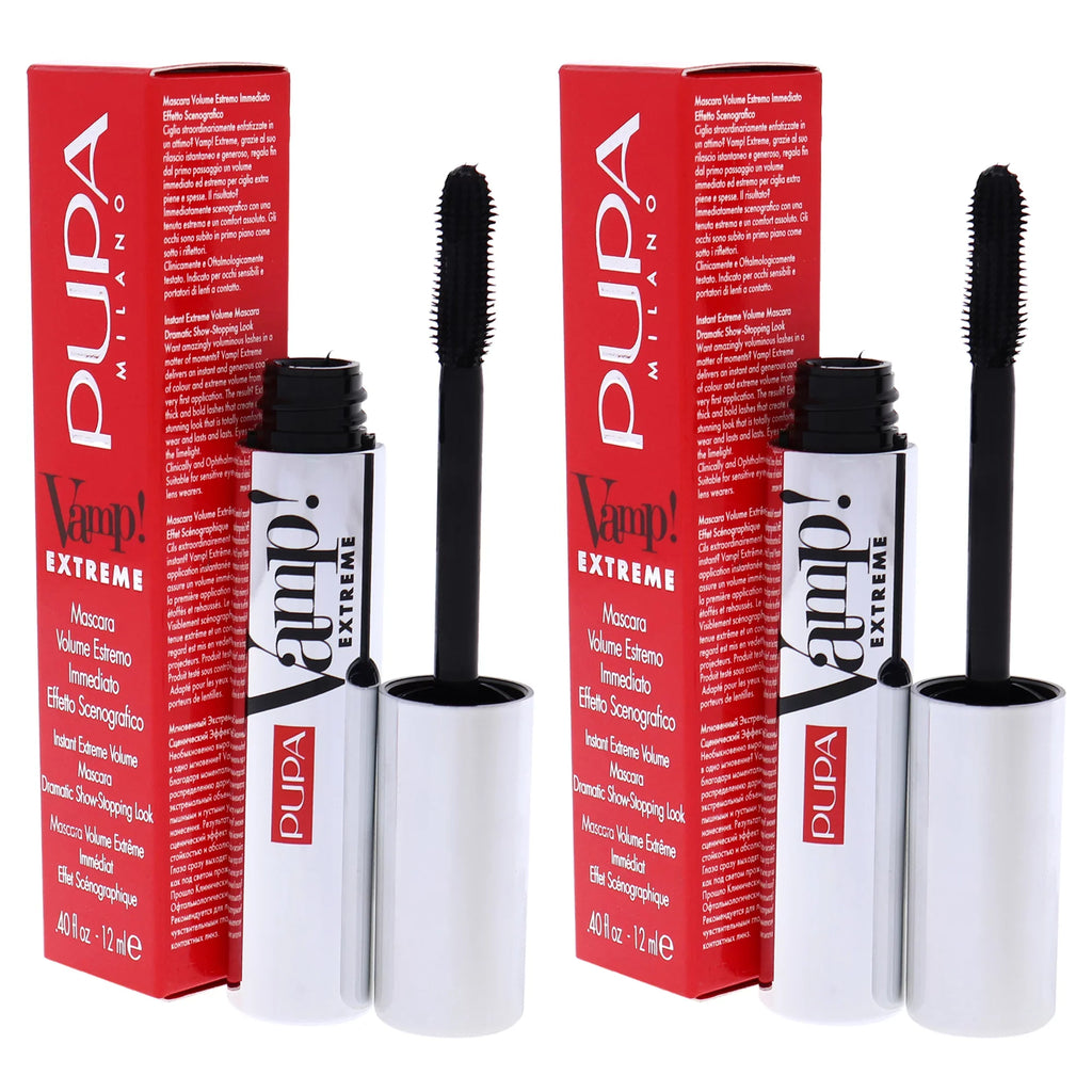 of oz - 2 Mascara Extra - Pupa Extreme 0.4 010 Black Pack - Mascara Milano Vamp!