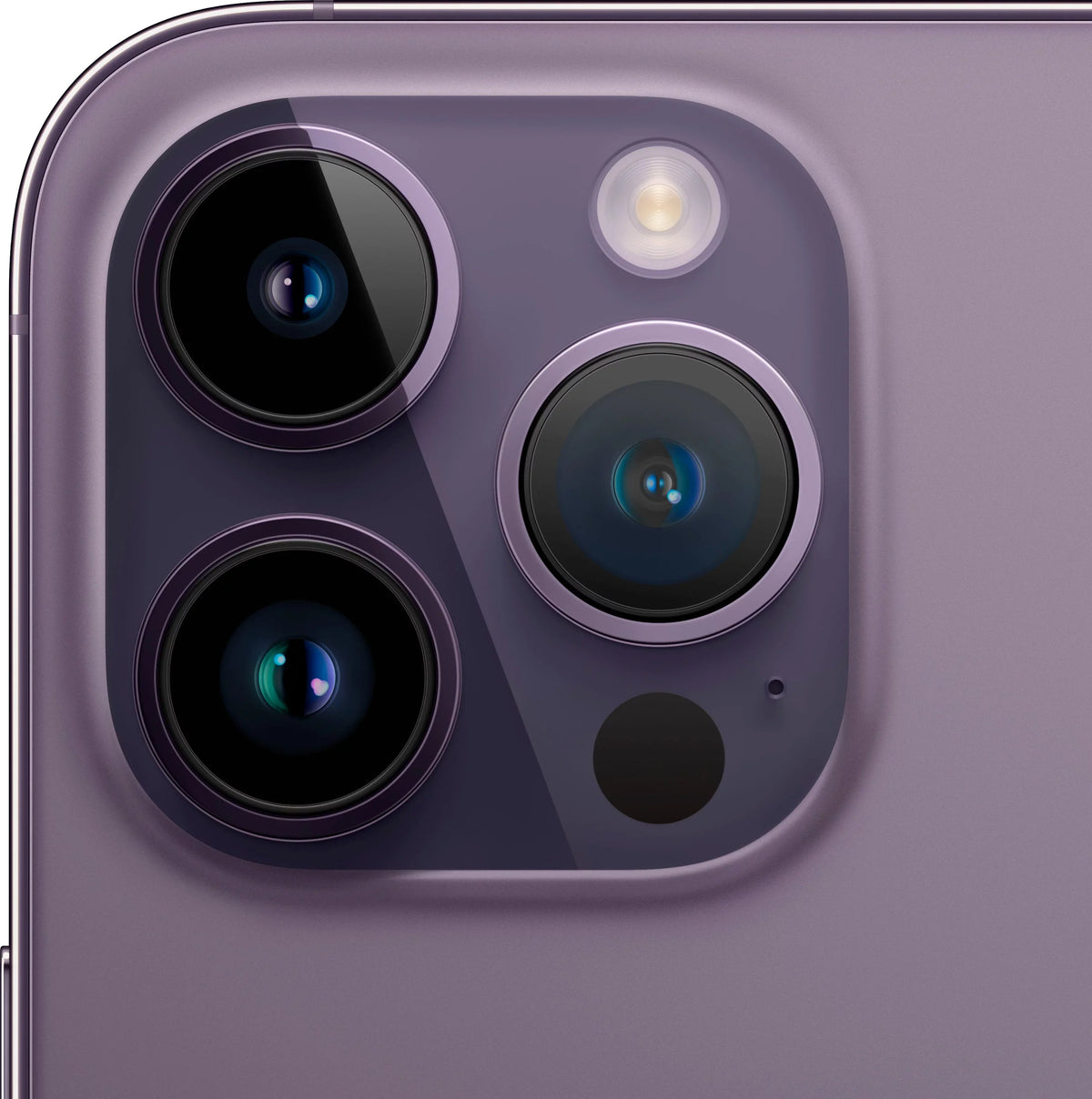 iPhone Purple MQ8W3LL/A Pro Deep 256GB Max (Refurbished: Pre-Owned Good) 14 (AT&T)