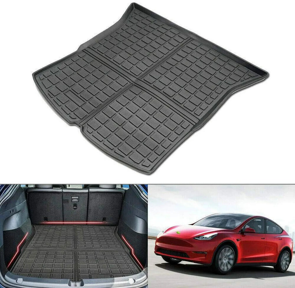 Cargo Mat Y Carpet Trunk climate Model Tesla Waterproof for All 2020-2023 Liner