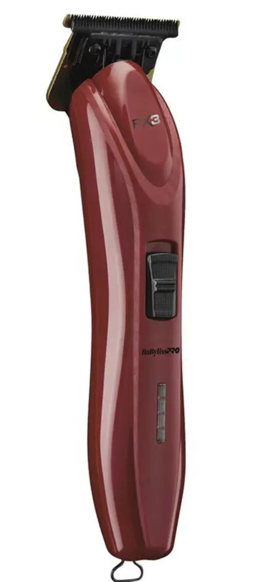 BaByliss Trimmer #FXX3T Red Hair Zero-Gap Pro FX3 T-Blade High-Torque Cordless