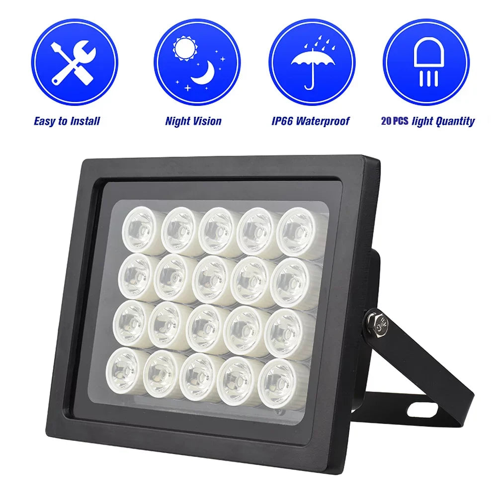 GoolRC Long for Waterproof Professional Angle CCTV Camara 20pcs LEDS Wide