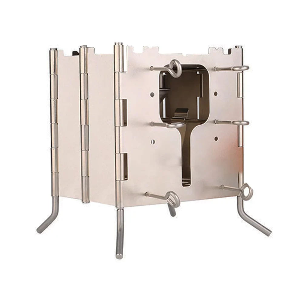 Ideal exterior Wood Collapsible Picnics, - with for Case Carrying Backpacking, Cooking Apexeon Stove and