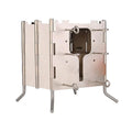 Ideal exterior Wood Collapsible Picnics, - with for Case Carrying Backpacking, Cooking Apexeon Stove and