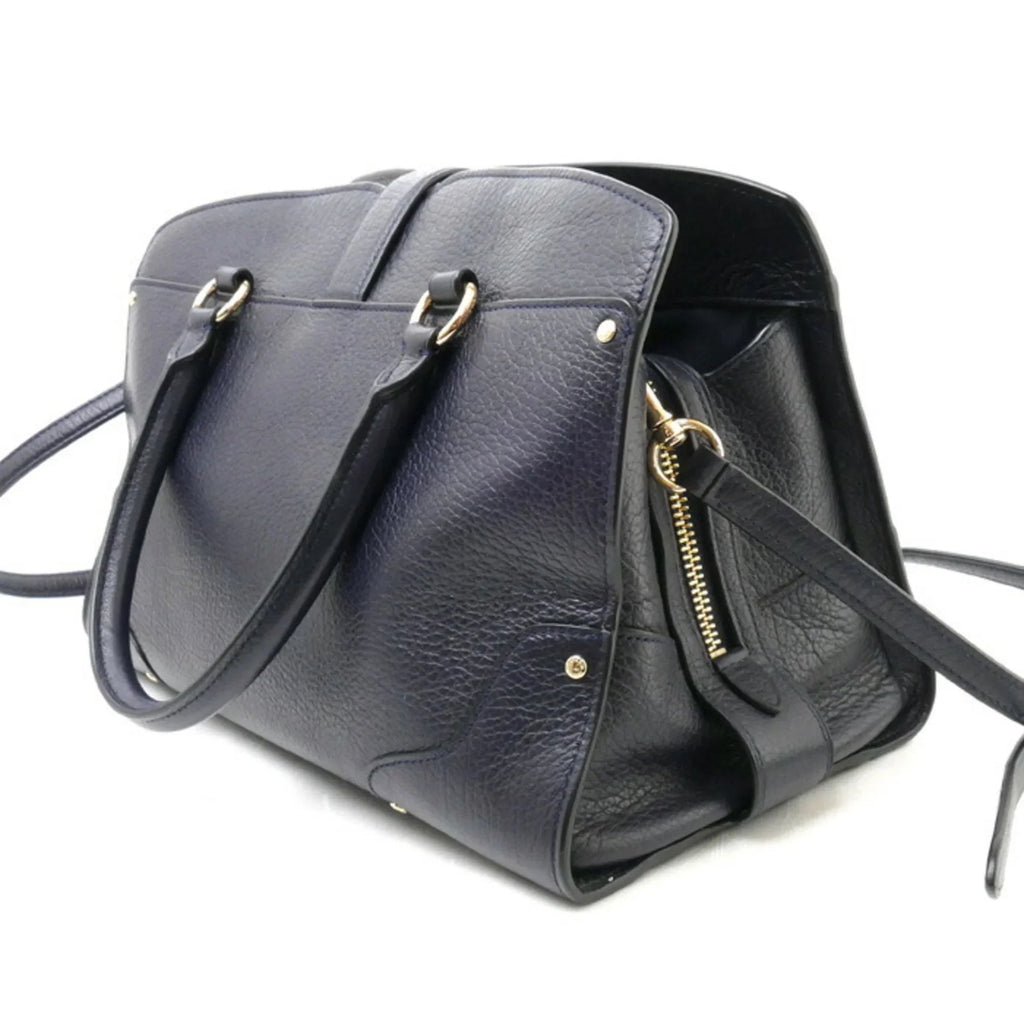 Shoulder 30 Bag (Good) 2Way Women's Pre-Owned Mercer 37575 Satchel Navy COACH