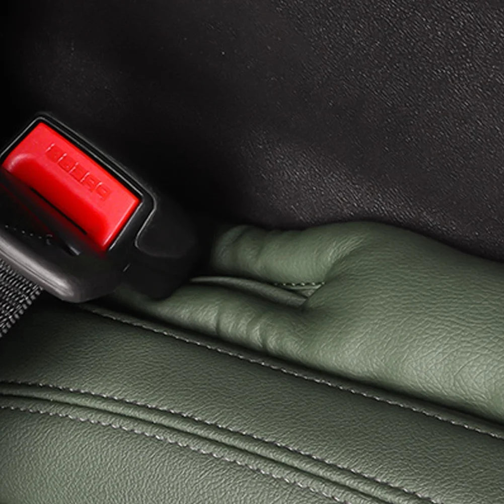 Gap Set Pad of Organizer Opulentia Console for Side Seat Upholstery Pocket Leather 2 PU Filler Car vehicles,