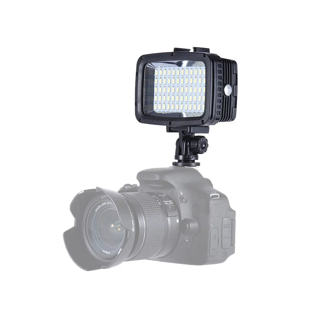 SJCAM 1800LM DSLR Andoer Ultra Lamp for 60pcs 3 Hot for Mount Waterproof 10 Cam & + Bright Photo Underwater * Yi Diving Fill-in 5500K w/ 40m Shoe Studio Video 3 Modes F