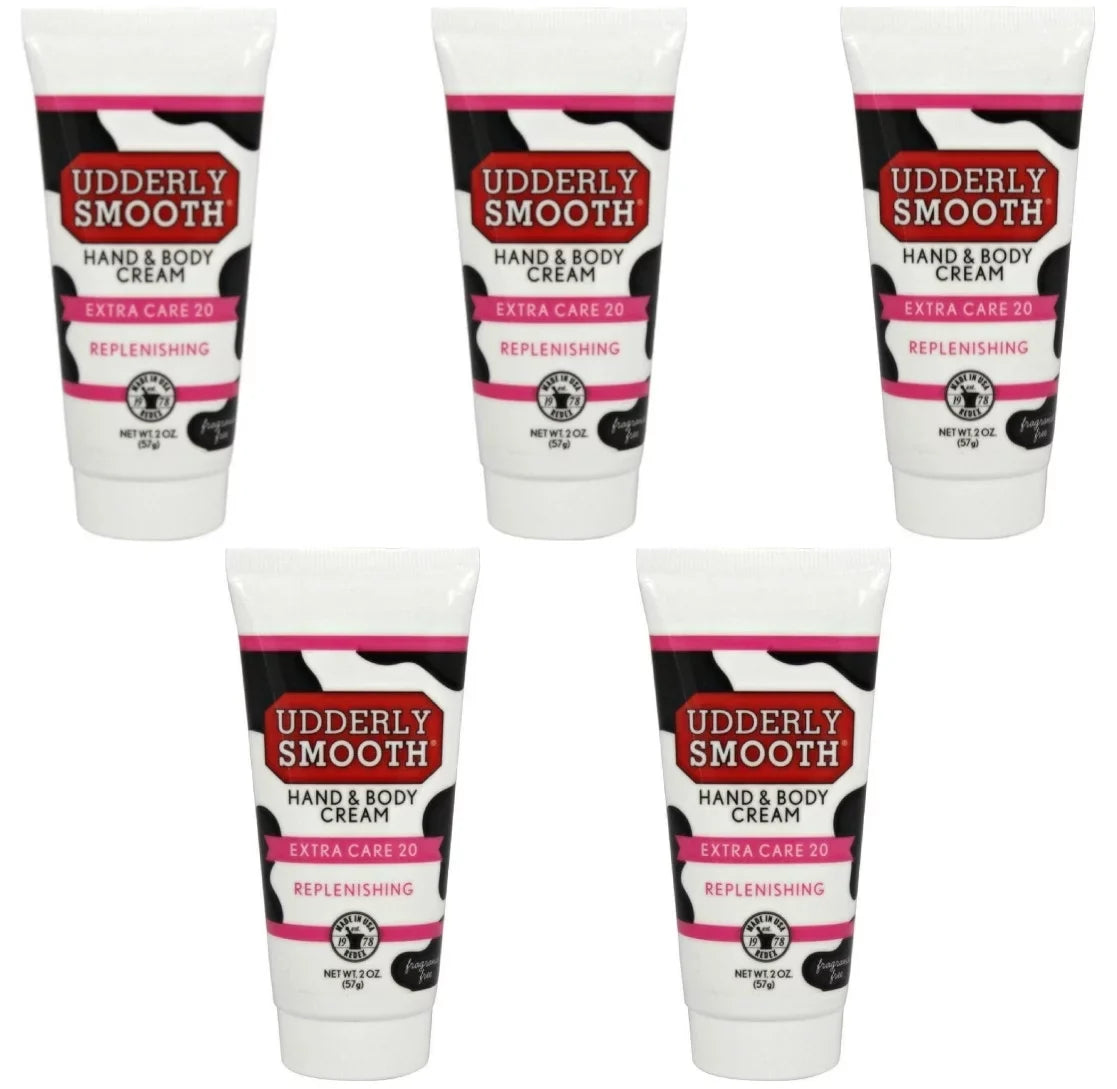 Cream Smooth 5-Pack & Udderly 2 Hands Body Extra Replenishing oz, Care 20