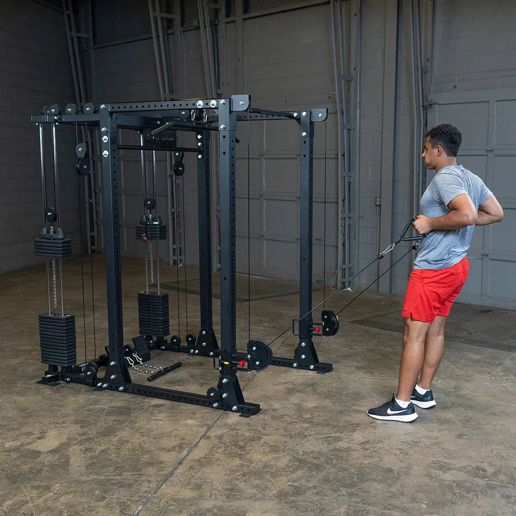 Weight Body-Solid Trainer with Attachment Stacks Functional