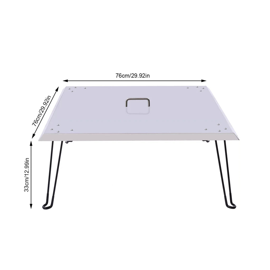 Heater Patio Fire Deflector-Turn Burner Pit Heat Cover Pit a 30"x30" into Fire