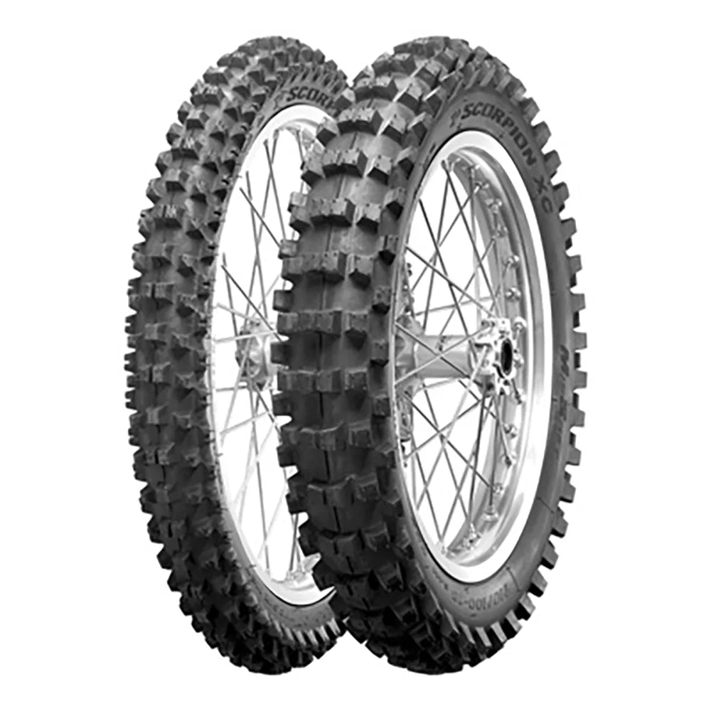 Mid Pirelli Racing Beta 120/100x18 To 200 2021 With Scorpion Terrain RR XC Compatible Soft
