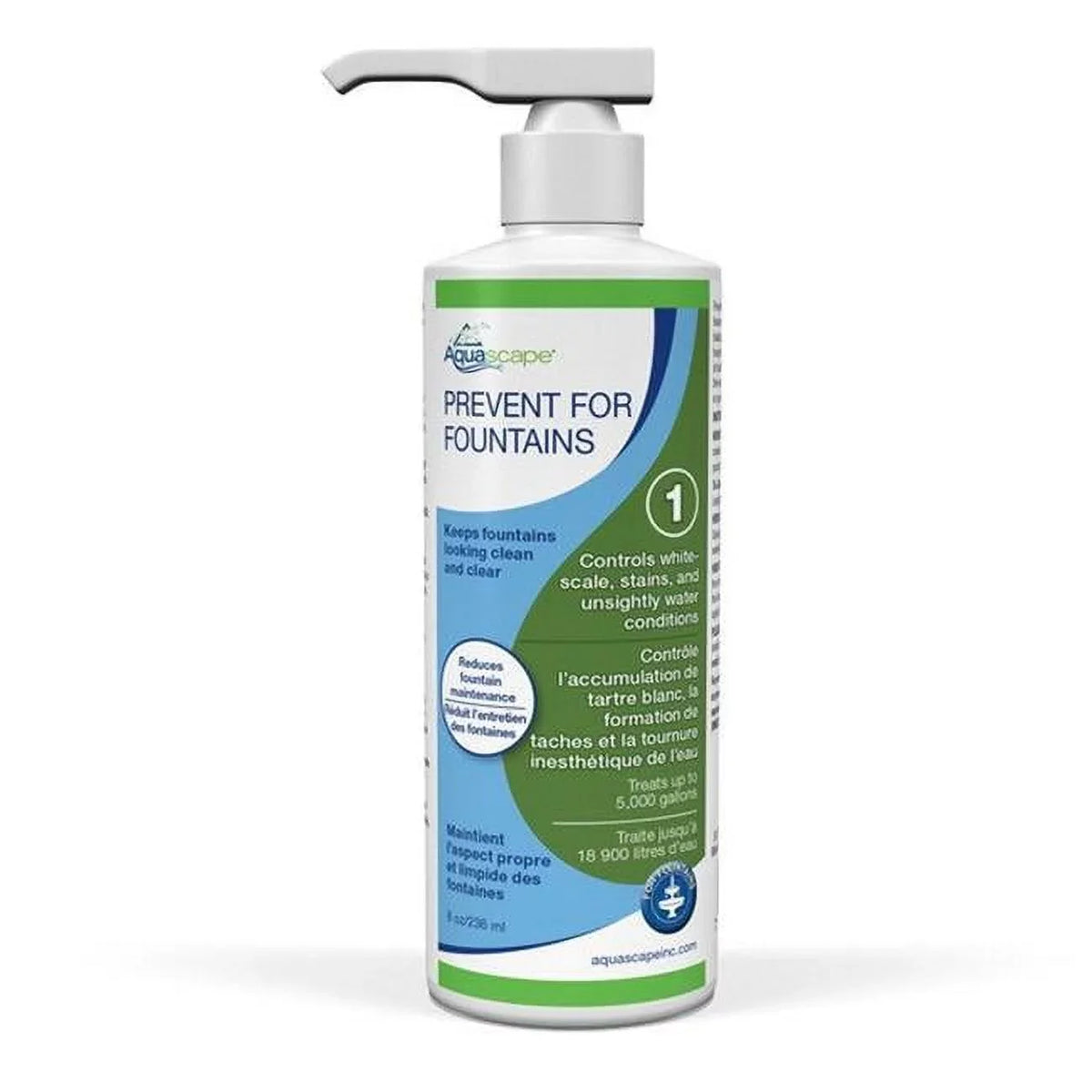 '- Fountains oz for Prevent 16 Aquascape